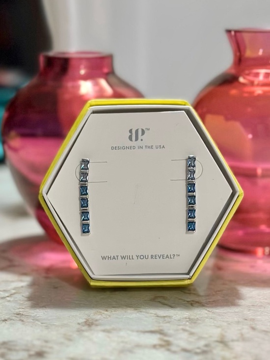 💙 Aquamarine Earring Elegance Incoming! 💙 - Picture 2 of 3